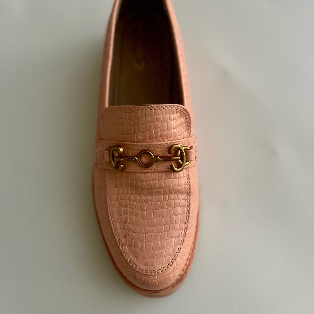 Circus by Sam Edelman Malibu Peach Size 10 Lug Sole Loafers - Picture 2 of 10